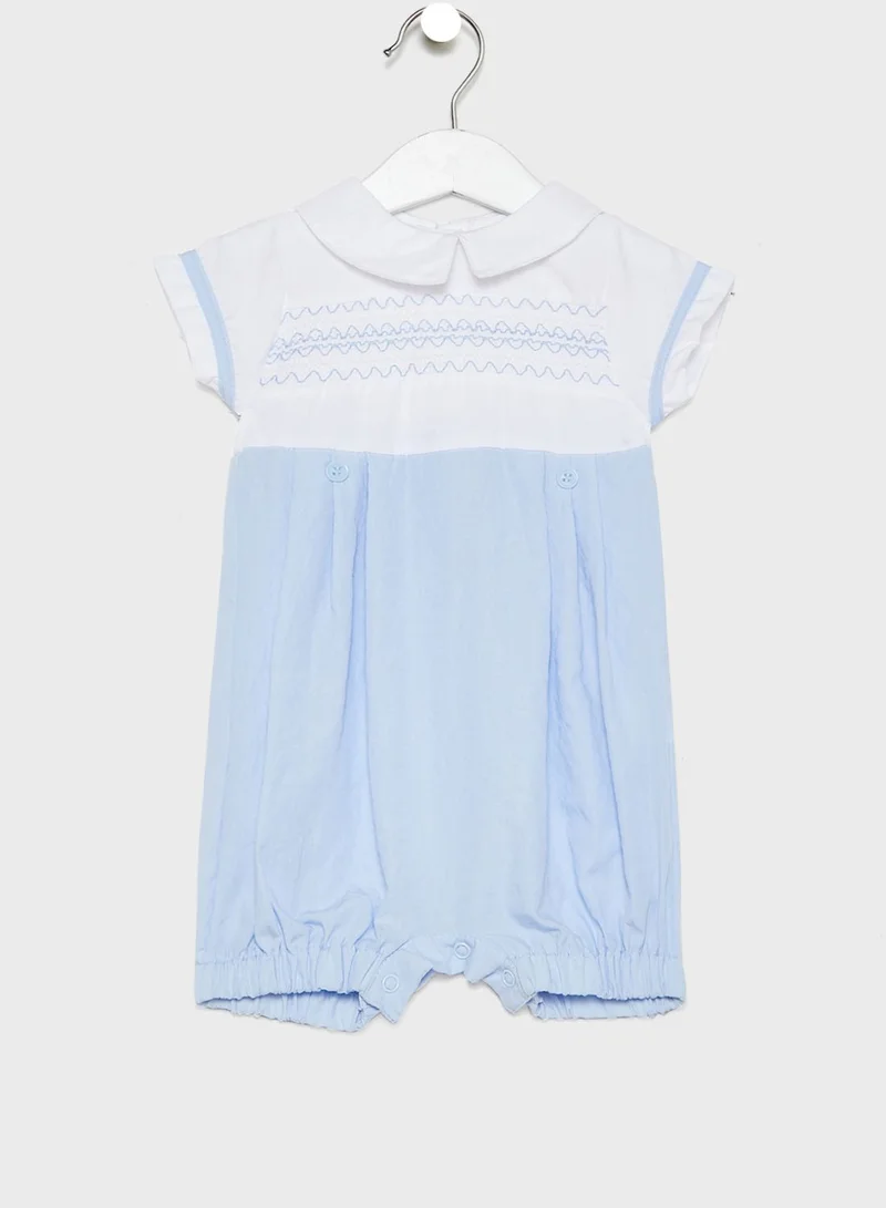 rock a bye baby Infant Printed Romper