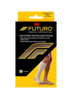 Compression Stockings,Open Toe Knee High,Extra Large Size