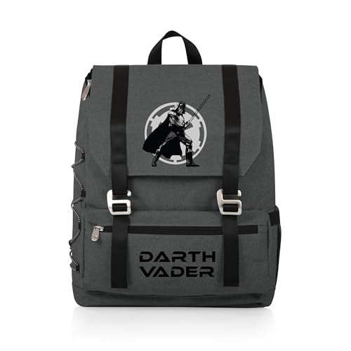 PICNIC TIME Star Wars Darth Vader OTG Traverse Backpack Cooler, (Heathered Gray) - Image 1