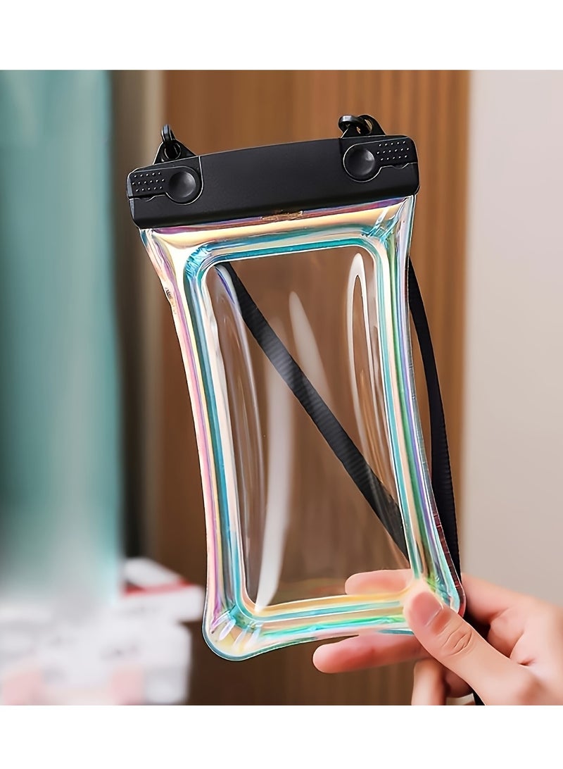 Ultimate Waterproof Phone Pouch - Crystal Clear Views | IPX8 Protection | Built-In Floatation | Adjustable Lanyard | For Phones Up to 7.2 Inches  - Image 2