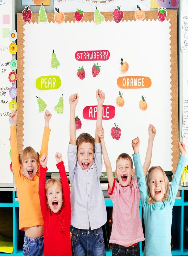 RGJ Bulletin Board Borders, 65 FT Burlap Scalloped Bulletin Board Borders, Classroom Borders for Bulletin Board Trim Decoration for Back to School, Classroom & Offices - Image 5