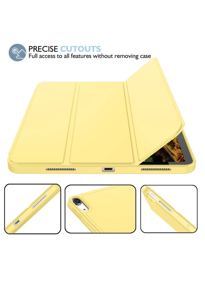 ELTRAZONE NEW Smart Case with Pencil Holder for iPad Mini 7 – Trifold Stand, Soft TPU Back, Auto Wake/Sleep, Dust Proof, Anti-Fingerprint, Heavy Duty Protection – Stylish & Durable Case for iPad Mini 7 - Image 3