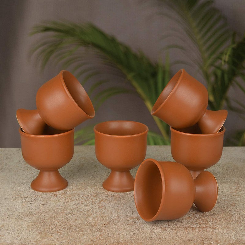 Caffeine Ceramic Handmade Icecream Cup Set of 4 - Image 2