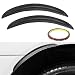 Ongfuwu 2PCS Wheel Tires Eyebrow Strip 98 Carbon Fiber Car Wheel Arch Trim Anti Collision Rubber Fender Flare Arch Lip Trim Strips Universal Fender Flare Protector for Car Truck - Image 2