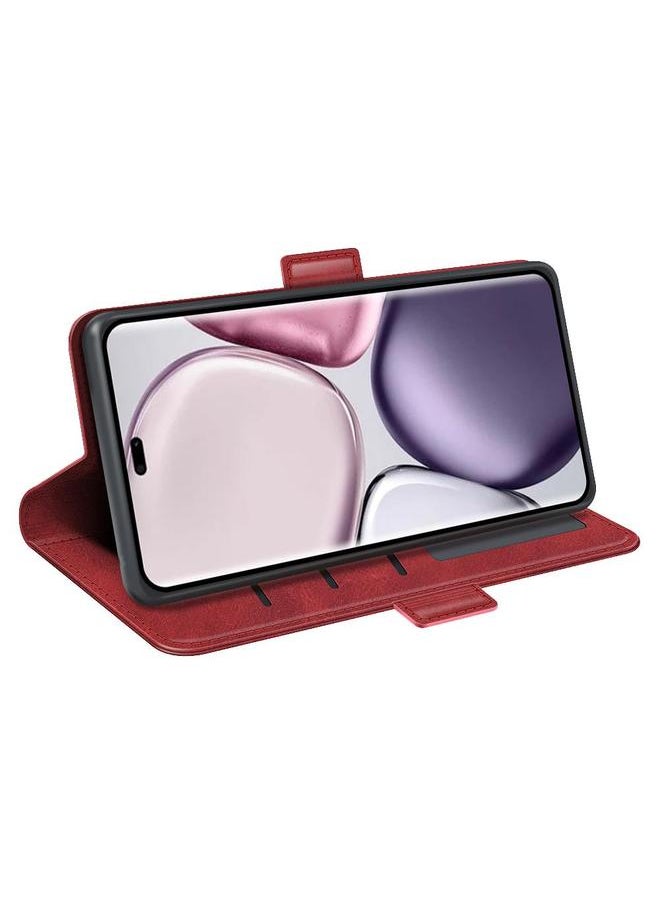 Zaboon Case For Honor X9c Dual-side Magnetic Buckle Horizontal Flip Leather Phone Case  - Image 5