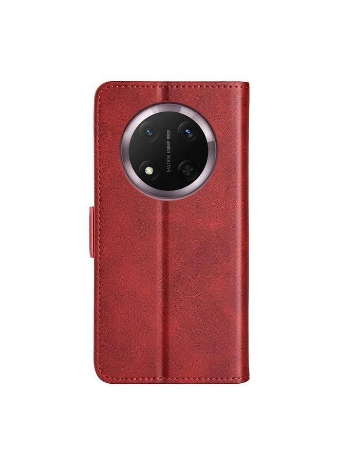 Zaboon Case For Honor X9c Dual-side Magnetic Buckle Horizontal Flip Leather Phone Case  - Image 3