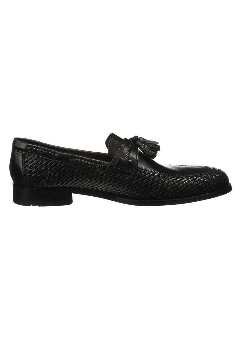 RUOSH Men's Genuine Leather Slip On Dress Shoes Tassels Oxfords Derby Formal Business Party Occasion Modern Styling