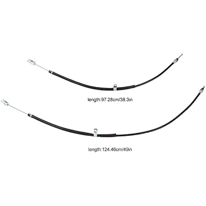 ريحني مجموعة كابل الفرامل، مجموعة أسلاك فرامل الانتظار، متوافقة مع سابقة سيارات النادي 103528701 استبدال كابلات السائق والراكب، قطع نظام فرامل عربة الجولف - Image 4