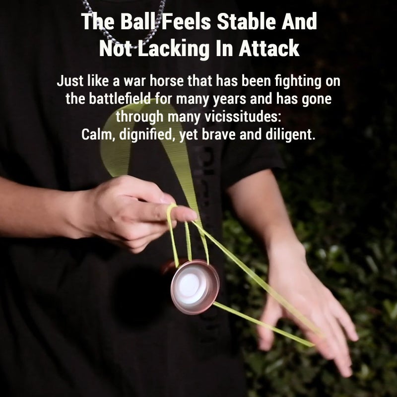 Enjoy Yo-Yo Ball Metal Yo-Yo Professional Competition Yoyo - Image 2