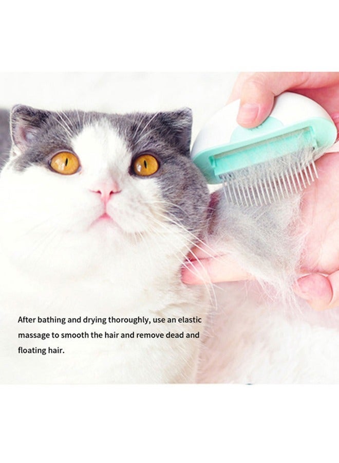 Multifunctional Portable Pets Grooming Comb, Pet Soft Shedding，Cat and Dog Pet Hair Removal Brush ，Groomer Shedding rooming Tools Combs Rakes, Convenient pet hair removal brush - Image 1
