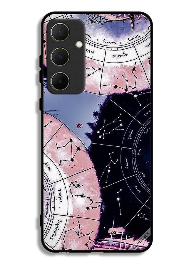 Covernex Samsung Galaxy A35 5G Protective Case Cover Zodiac & Astrology Wallpaper - Image 1