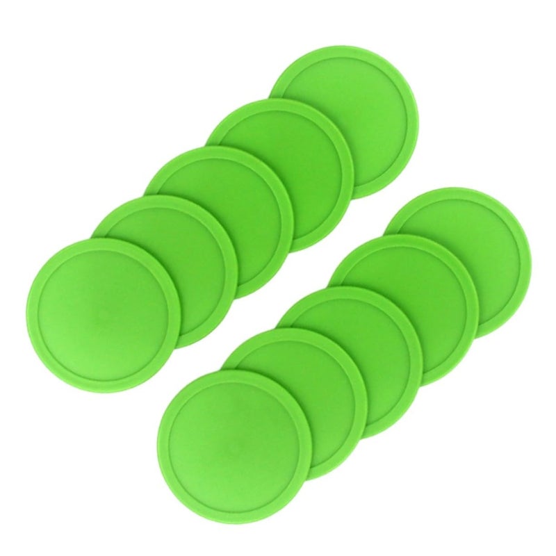 Green Air Hockey Pucks Replacement Set Of 20 For Fast Action Gameplay - Image 4
