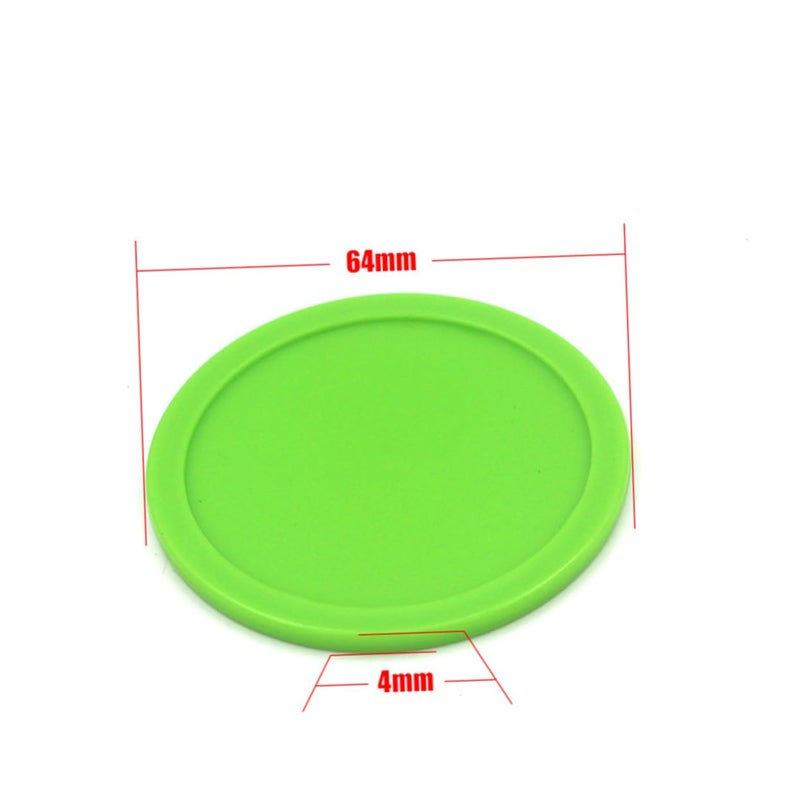 Green Air Hockey Pucks Replacement Set Of 20 For Fast Action Gameplay - Image 3