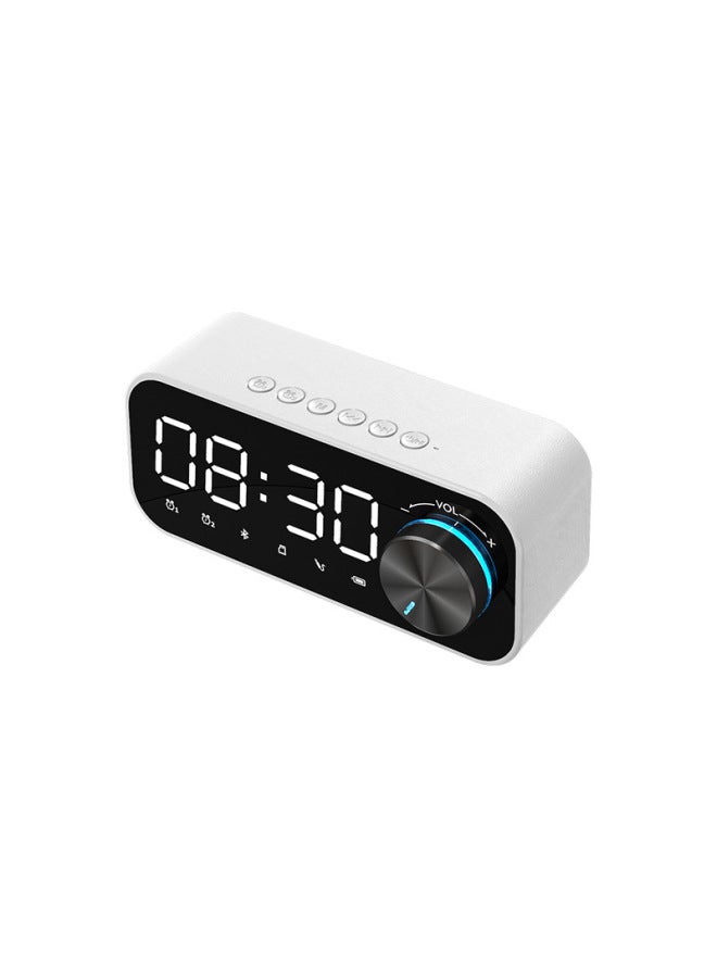 Neutral Multi-functional Wireless Bluetooth Clock Speaker Smart Mirror Alarm Clock Home Collection Broadcast Portable Small Stereo - Image 5