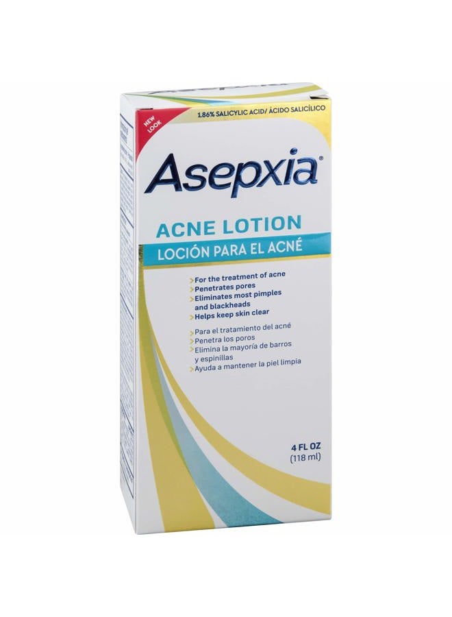 ASEPXIA Acne Astringent Lotion 1.86% Salicylic Acid for Pimples Blackheads Clogged Pores, 4 oz - Image 3