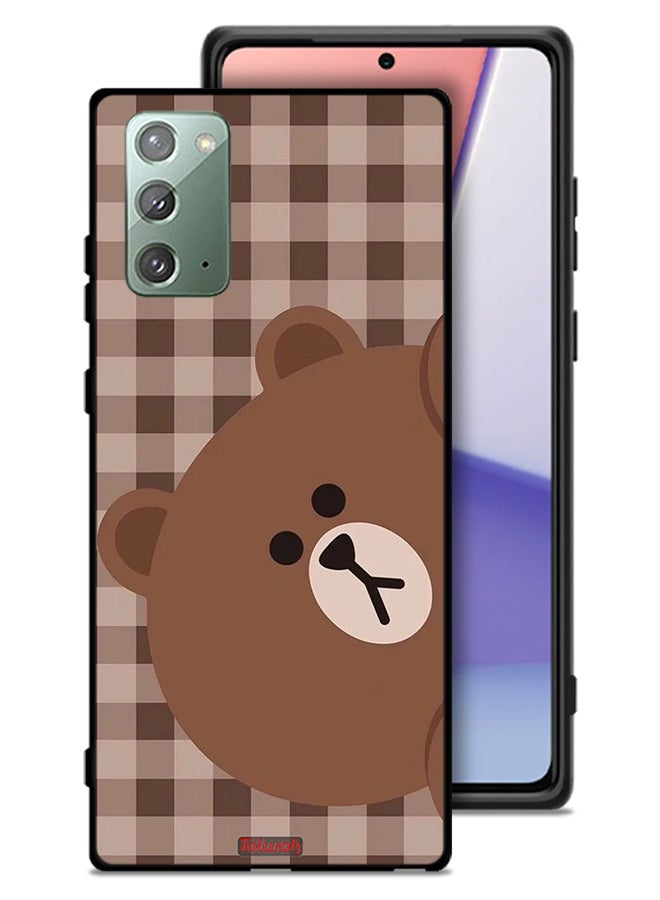 Tolwak Samsung Galaxy Note 20 5G Protective Case Cover Teddy Bear - Image 1