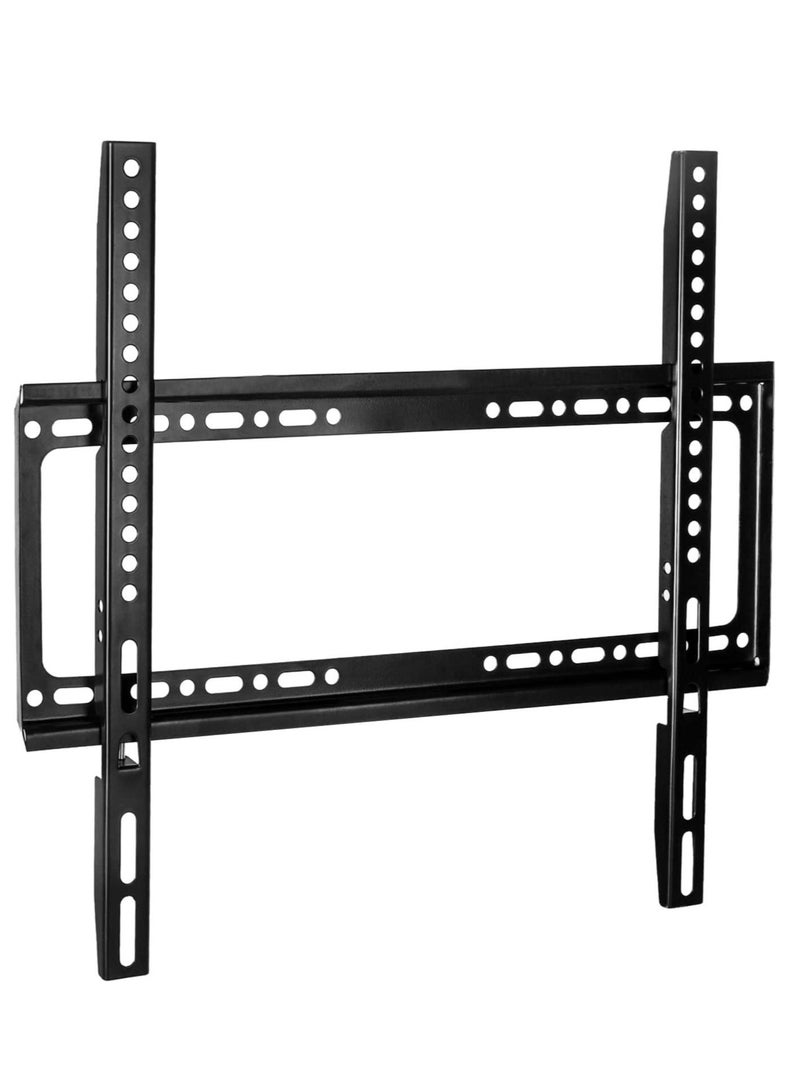 حامل تلفاز جداري 26-60 بوصة قوي للغاية نحيف ثابت لحامل التلفاز ثقيل الوزن قوي للغاية 50 كجم مع مجموعة تثبيت للجدار لشاشة التلفاز المسطحة والمنحنية LED، LCD، OLED - Image 1