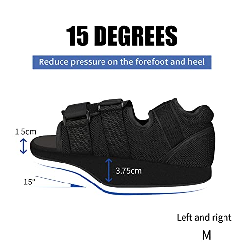 GHORTHOUD Offloading Post Op Shoe Forefoot Foot Shoes for Broken Toe Surgery Non Weight Medical Shoes for Men and Women（Large） - Image 4