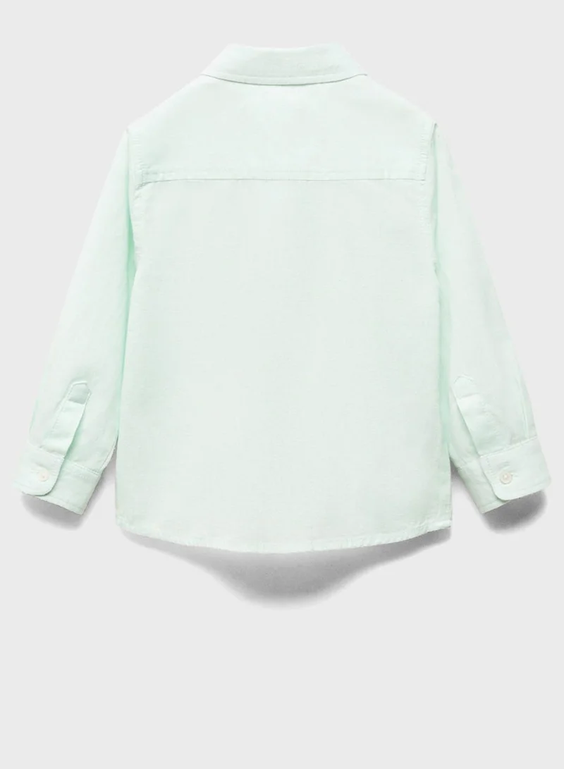 MANGO Kids Regular Fit Shirt