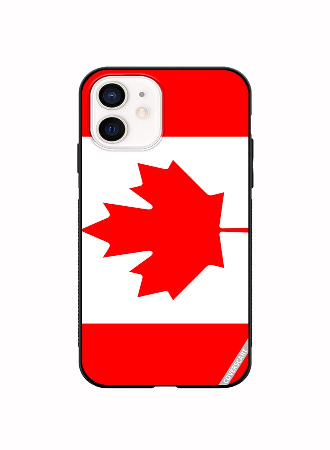 COVERSCART Protective Case Cover For Apple iPhone 11 Canada Flag Design Multicolour - Image 1