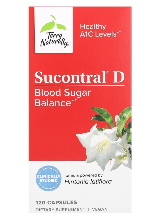 Terry Naturally Sucontral D 120 Capsules