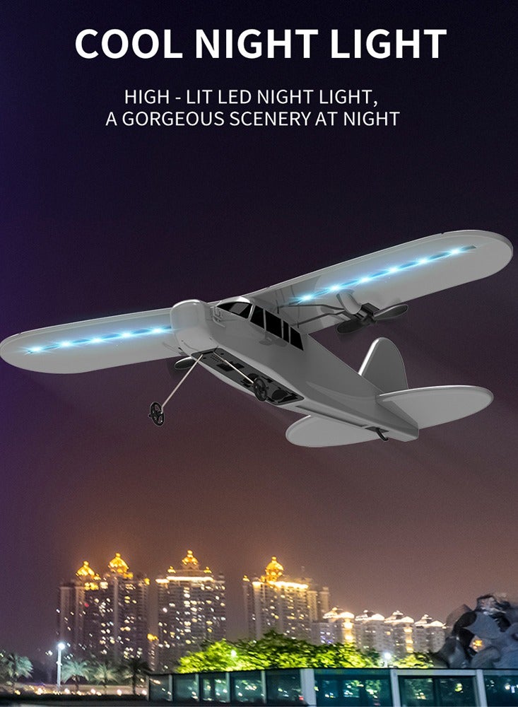 2.4G Remote Control Airplane With Light TY9 Fixed Wing RC Foam Glider Gifts Toys - Image 4