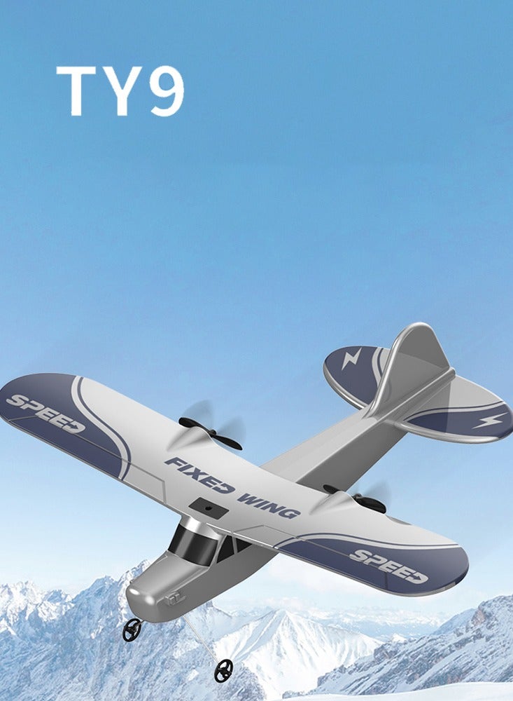 2.4G Remote Control Airplane With Light TY9 Fixed Wing RC Foam Glider Gifts Toys - Image 1