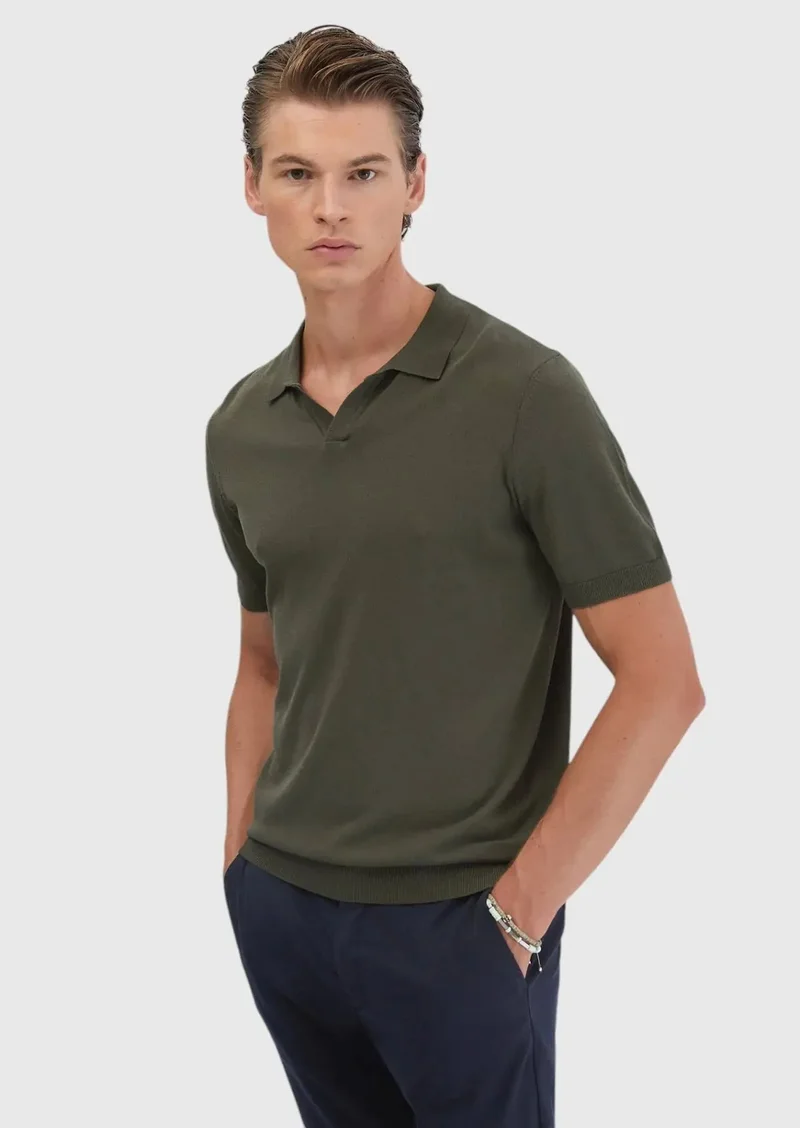 RAMSEY Khaki Knitwear