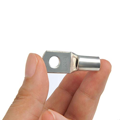 REES52 60 Pieces Copper Cable Terminal Open Barrel Crimp Wiring Wire Connectors Heat Shrink Connector kit - Image 4