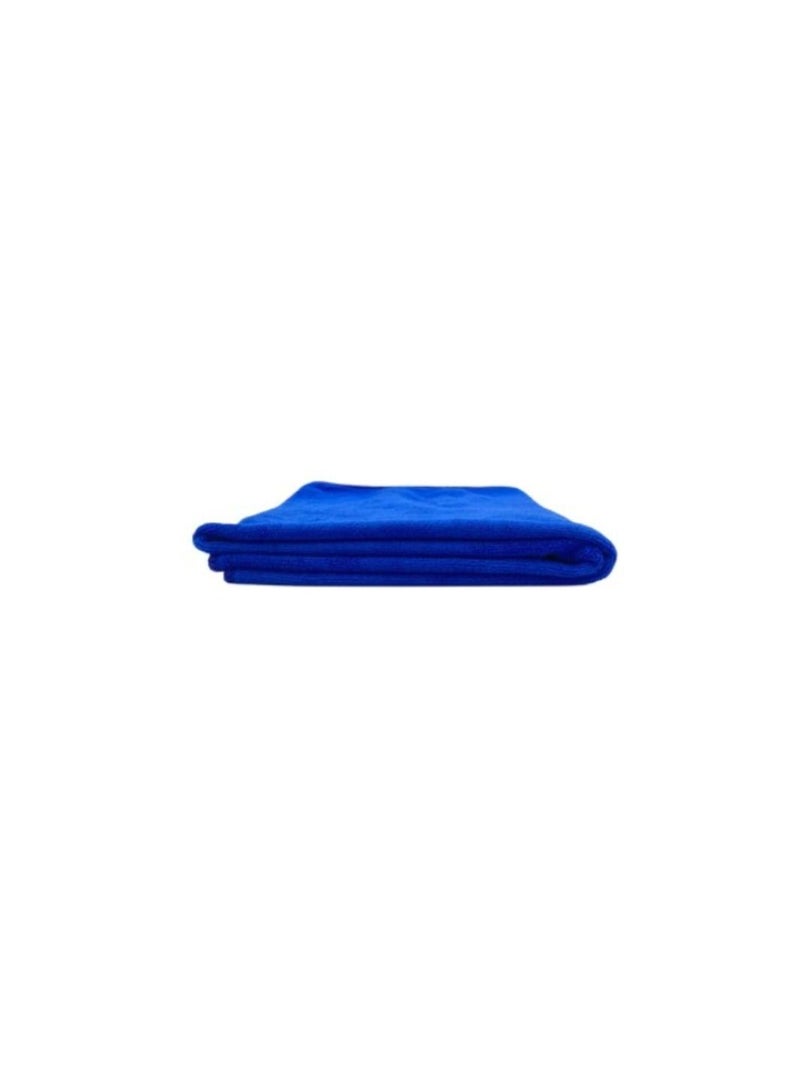 BYFT Spring (Royal Blue) Microfiber GymTowel (50 x 100 Cm-Set of 1 Pc) Highly absorbent and Quick Dry Bath linen-450 Gsm  - Image 2