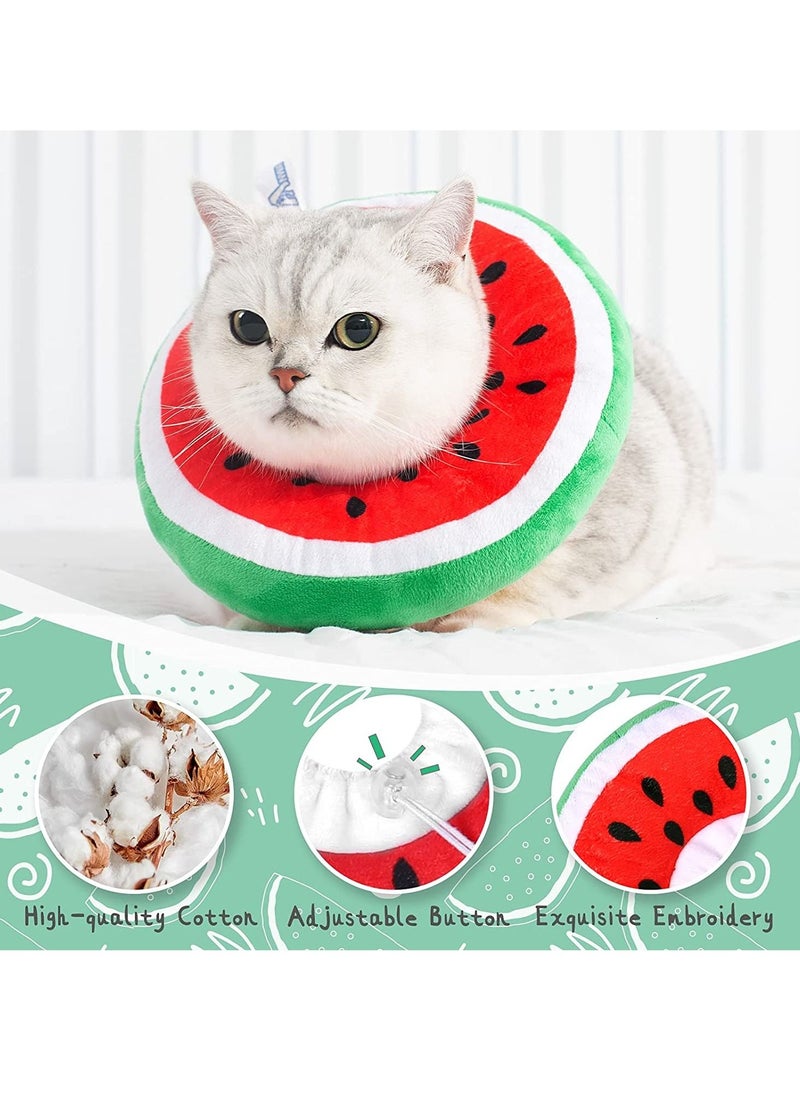 SYOSI - Adjustable Cat Recovery Collar, Adjustable Cat Cone Collar Soft, Cat Cones After Surgery for Kittens (Large) - Image 1