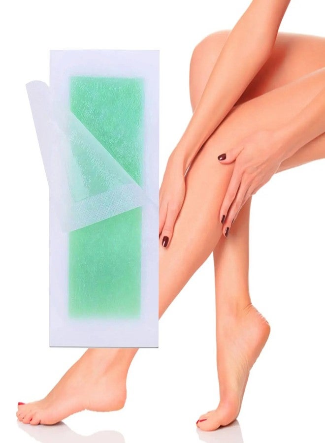 RINPOCHE Hair Removal Ready to Use Cold Waxing Strip Painless & Quick Eyebrows Upper Lip Chin Facial Wax Strips Kit for Gril's and Women's (Random) (Pack Of 10) - Image 1