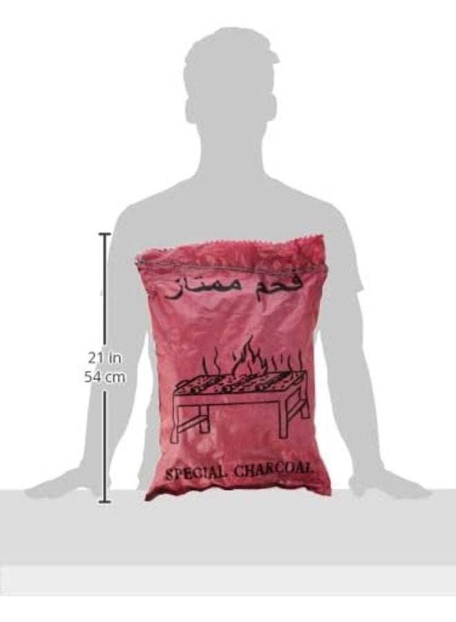ALSAQER Mumtaz Special Charcoal Natural Wooden Charcoals Bag (3kg)  - Image 3
