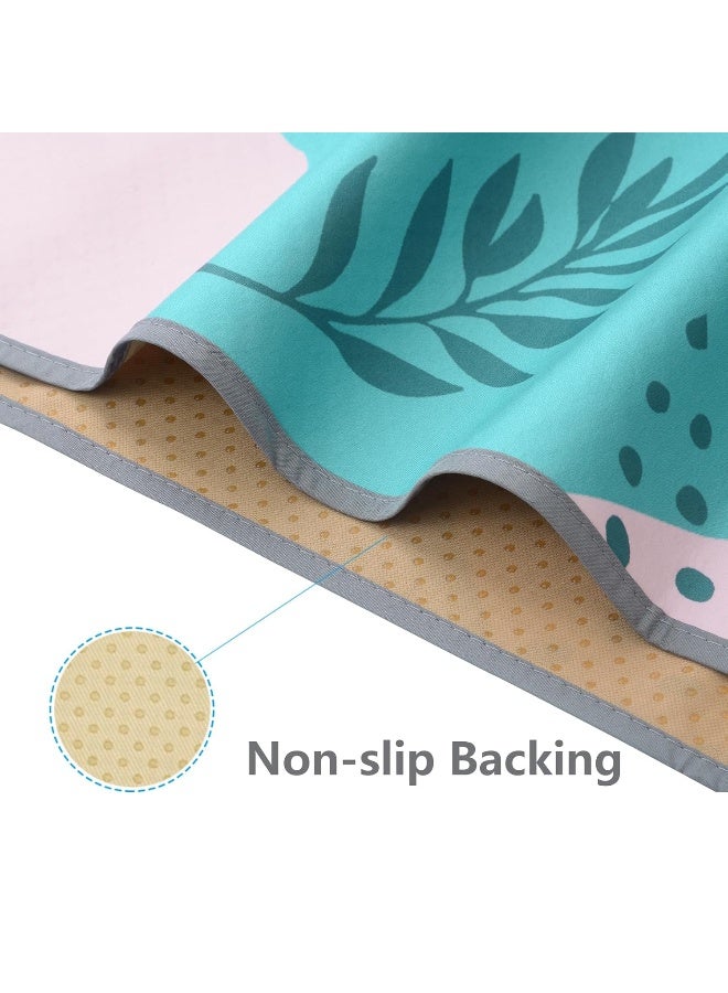 Womumon Splat Mat for Under High Chair/Arts/Crafts, WOMUMON Washable Spill Mat Waterproof Anti-Slip Floor Protector Splash Mat, Messy Mat and Table Cloth - Image 3