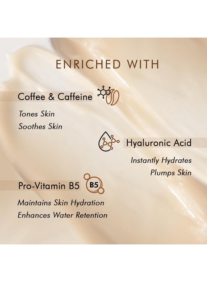MCaffeine Naked And Raw Coffee Moisturizer 48Hour Face Cream Controls Excess Oil Gelbased Lotion Instant Moisture Hyaluronic Acid 1.69 Oz - Image 3
