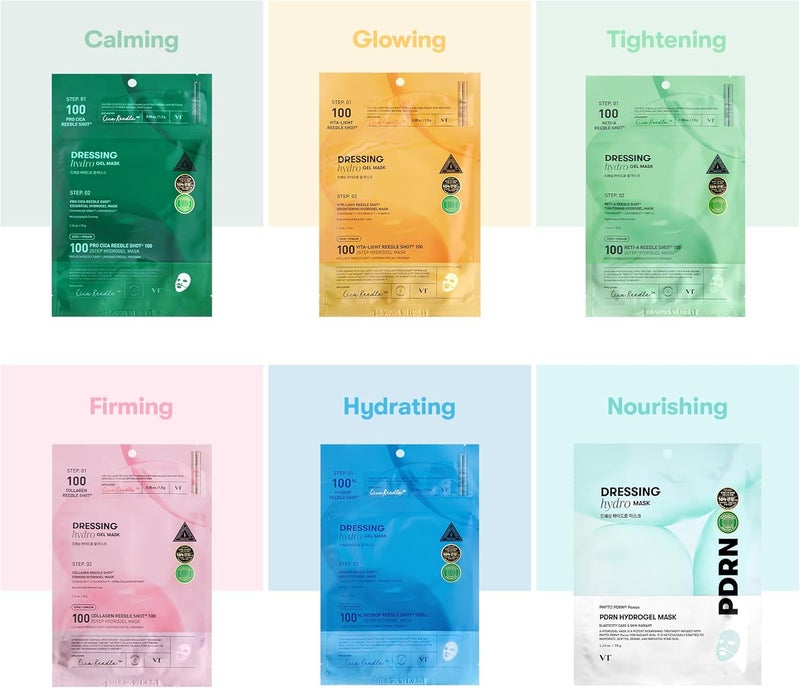 VT COSMETICS VT Vita-Light Reedle Shot® 100 2-Step Hydrogel Mask - Image 2