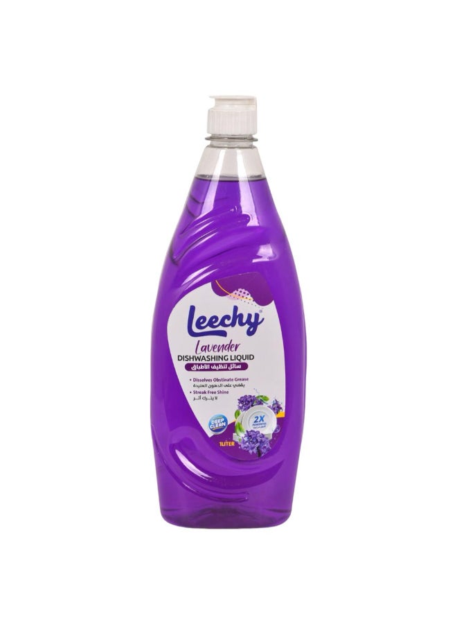Leechy Dish Wash Liquid Lavender  1L