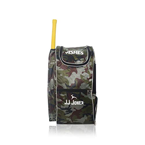 Jonex JJ Jonex Jonex Ashes Cricket Kit Bag with Shoe Compartment (Green) - Image 2