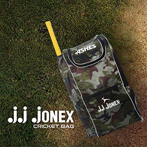 Jonex JJ Jonex Jonex Ashes Cricket Kit Bag with Shoe Compartment (Green) - Image 1