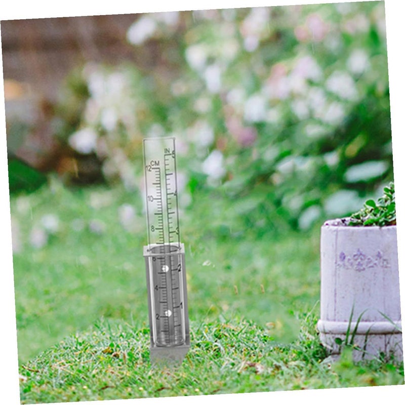 2 Pcs Stainless Steel Rain Gauge Bracket for Outdoor Yard and Garden Mounting - Image 5