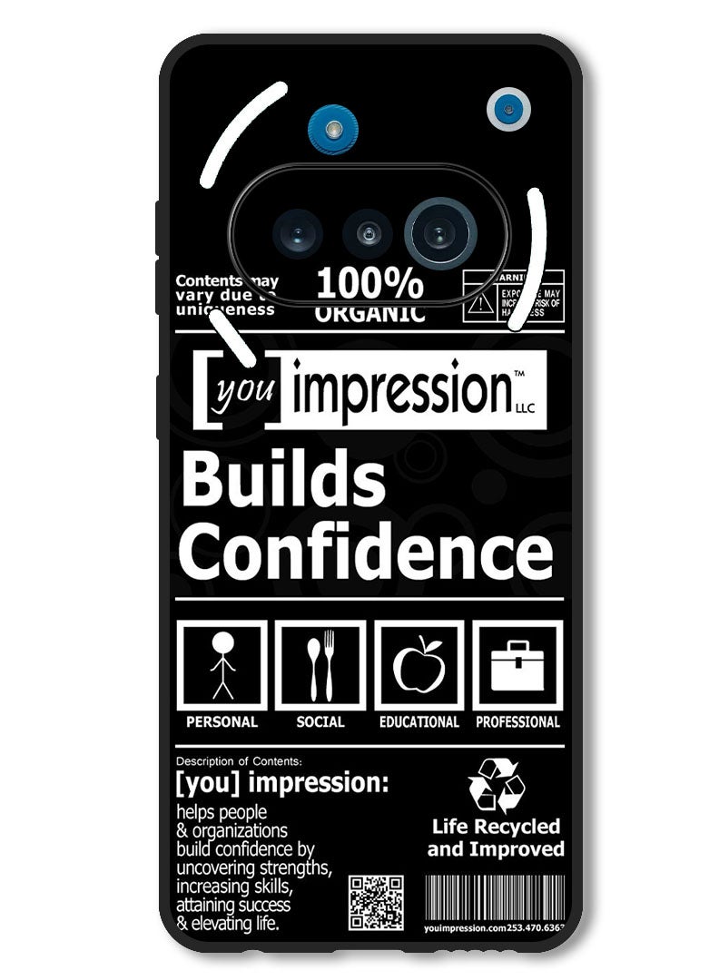 Theodor Case Compatible with Nothing Phone 3a Protection Shockproof Bumper Cover Builds Confidence - Image 1