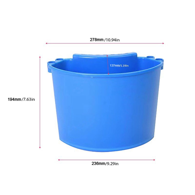 Car Washing Bucket Multipurpose Car Wash Bucket Brush Organizer Car Cleaning Tools - Image 2