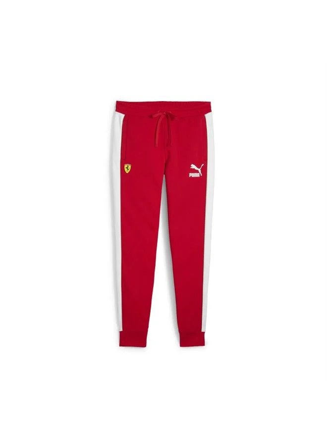 بوما بنطال للرجال لرياضة السيارات Scuderia Ferrari Race Iconic T7
