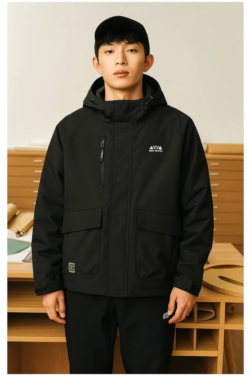 ANTA Woven thickened windbreaker coat - SKATE CULTURE