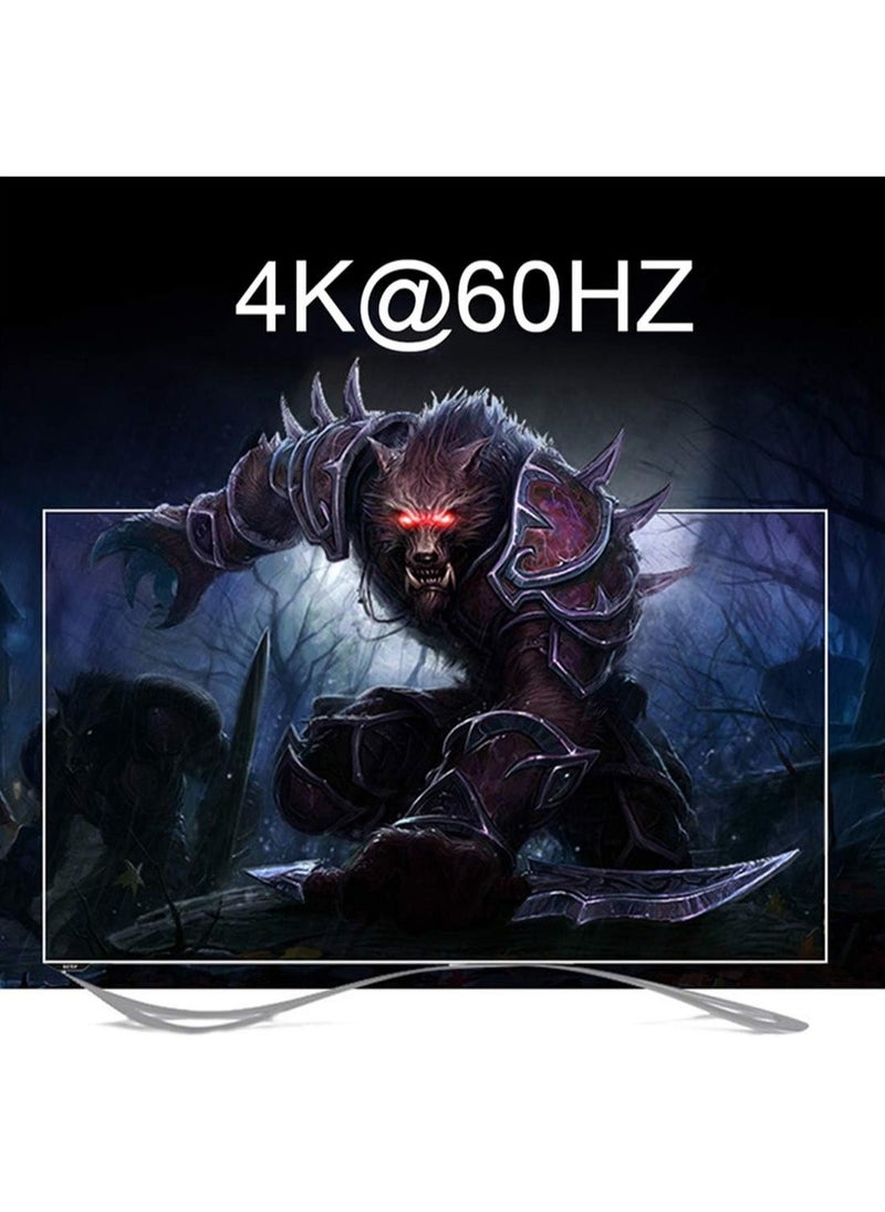 Generic - 4K HDMI 2.0 Matrix 4X2 HDMI 4X2 Matrix Switcher with Audio HDMI 2X2 Matrix HDMI Matrix Switcher 4 in 2 Splitter 4K 60HZ HDCP 2.2 (HDMI 2.0 Matrix 4X2) - Image 1