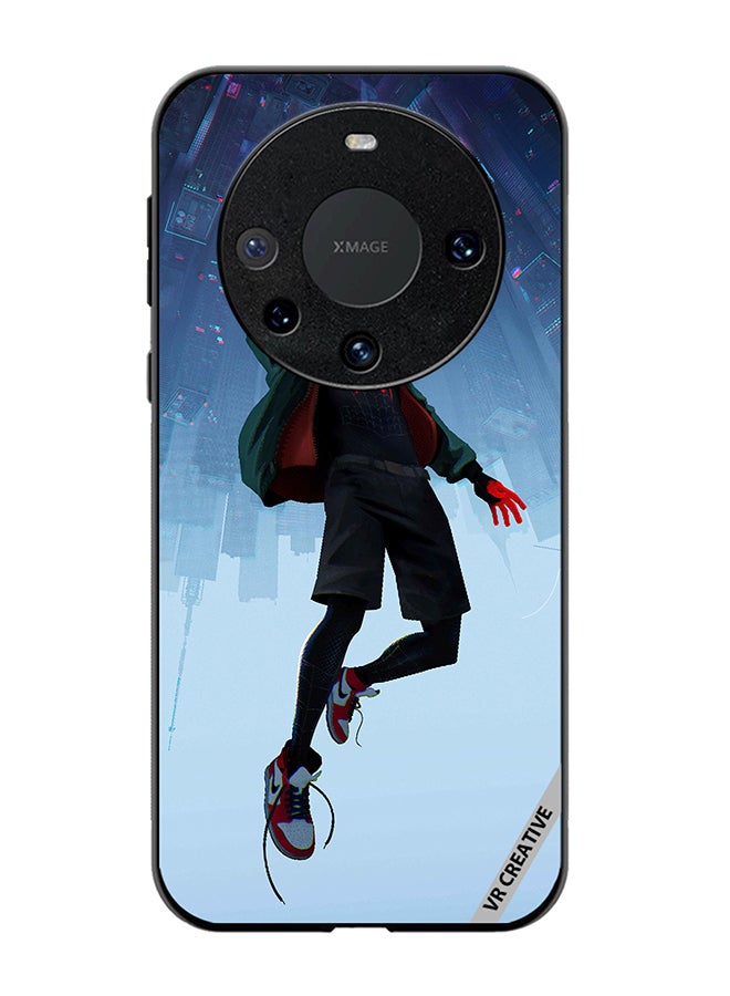 VR CREATIVE Protective Case Cover For Huawei Mate 60 Pro Spiderman Design Multicolour - Image 1