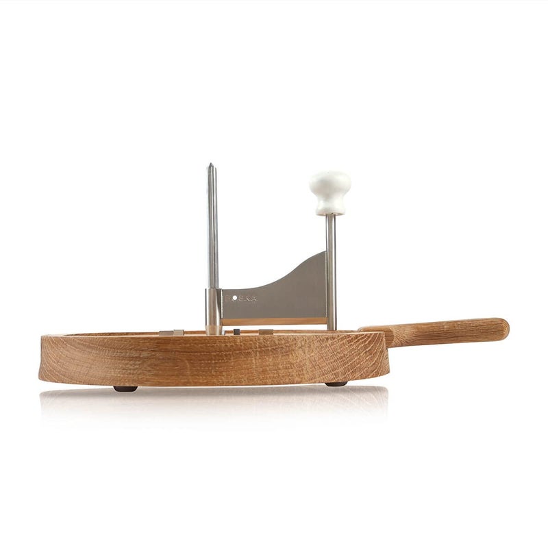 BOSKA Oak Friends Cheese Curler -Girolle Stainless Steel - Best for Cheese Wheel or Chocolate - Multifunctional Rust-Proof Shredder - Manual Handheld Cheese Slicer  - Image 1