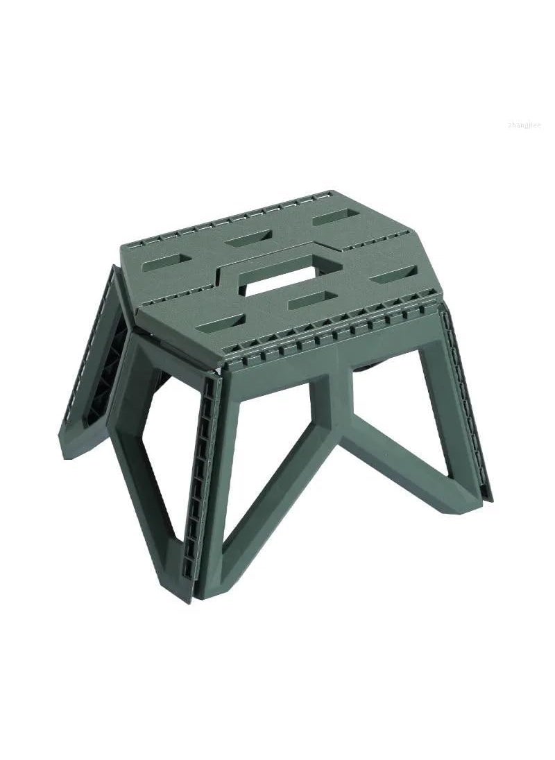 Cyrox Cyrox Plastic Multipurpose Moveable Portable Folding Stool for Office Garden and Home Travelling Foot Rest 1Pcs  - Image 1