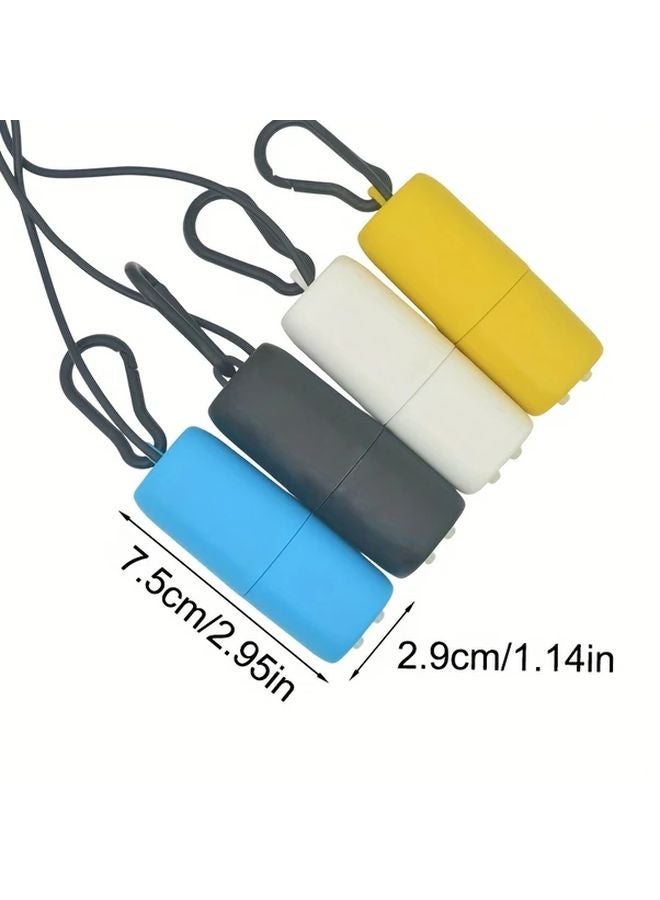 White USB Aquarium Oxygen Air Pump Portable Dual Outlet Silent Aerator Adjustable - Image 3