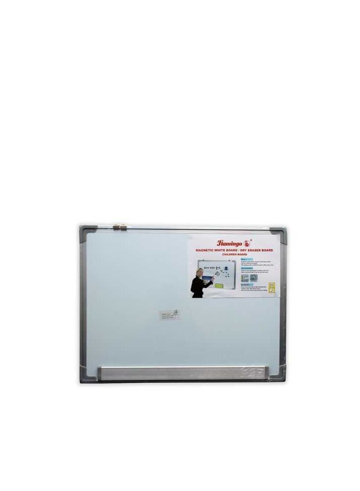 Flamingo Magnetic White Board Dry Eraser Board (60X45) - Image 1
